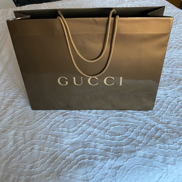 Gucci GG xl brown shopping bag tote - Picture 3 of 5